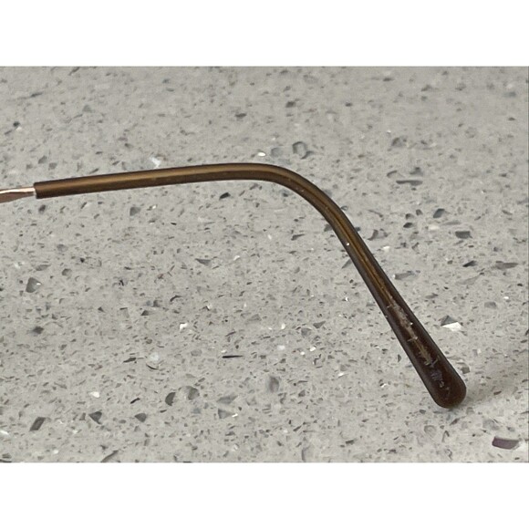 Sferoflex Eyeglasses Frames ONLY 2503-B 267 Rose Gold Half Rim Oval 49-18-130 - Picture 6 of 14